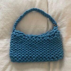 New! Super cute Woven blue Purse 💙